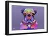 PUG Purple XXXIII-Fernando Palma-Framed Giclee Print