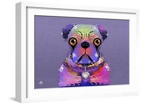 PUG Purple XXXIII-Fernando Palma-Framed Giclee Print