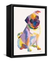 Pug Sketch-Patti Mollica-Framed Stretched Canvas