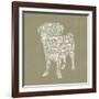 Pug Type 2A-Stella Bradley-Framed Giclee Print