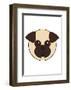 Pug-null-Framed Giclee Print