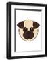 Pug-null-Framed Giclee Print