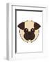 Pug-null-Framed Giclee Print