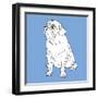 Pug-Anna Nyberg-Framed Art Print