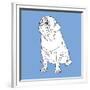 Pug-Anna Nyberg-Framed Giclee Print