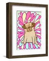 Pug-My Zoetrope-Framed Giclee Print