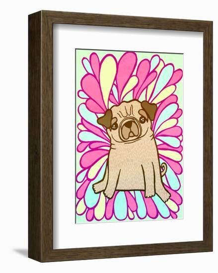 Pug-My Zoetrope-Framed Giclee Print