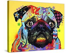 Pug-Dean Russo-Stretched Canvas