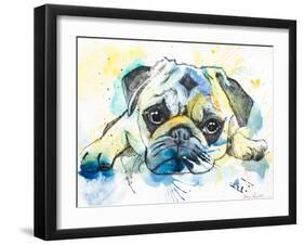 Pug-Allison Gray-Framed Art Print