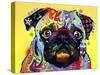 Pug-Dean Russo-Stretched Canvas