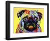 Pug-Dean Russo-Framed Premium Giclee Print