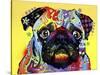 Pug-Dean Russo-Stretched Canvas