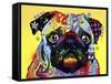 Pug-Dean Russo-Framed Stretched Canvas