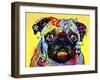 Pug-Dean Russo-Framed Giclee Print