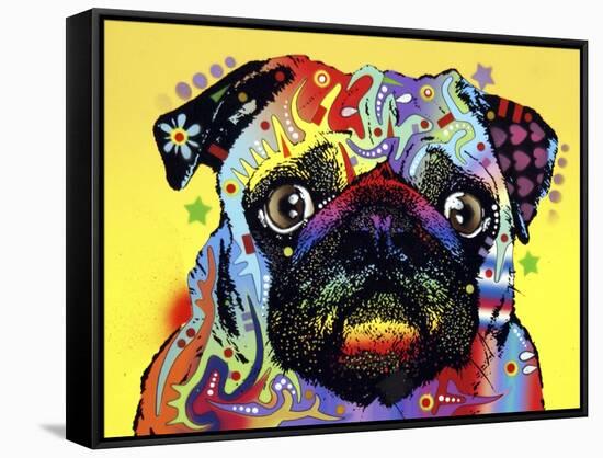 Pug-Dean Russo-Framed Stretched Canvas