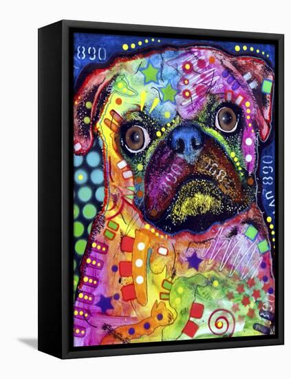 Pug-Dean Russo-Framed Stretched Canvas