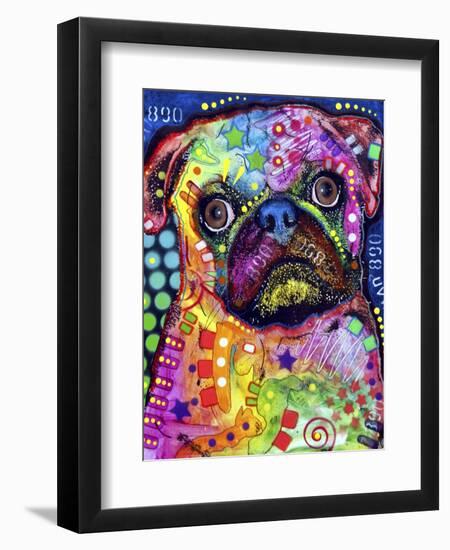 Pug-Dean Russo-Framed Premium Giclee Print