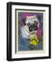 Pug-Cathy Cute-Framed Giclee Print