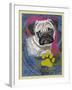 Pug-Cathy Cute-Framed Giclee Print