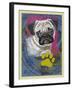 Pug-Cathy Cute-Framed Giclee Print