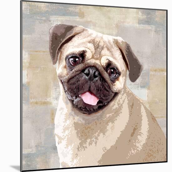 Pug-Keri Rodgers-Mounted Art Print