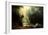 Puget Sound on the Pacific Coast, 1870 (Oil on Canvas)-Albert Bierstadt-Framed Giclee Print