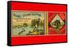 Puget Sound Salmon Can Label-Schmidt Lithograph Co-Framed Stretched Canvas