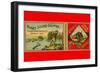 Puget Sound Salmon Can Label-null-Framed Art Print