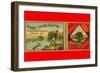 Puget Sound Salmon Can Label-null-Framed Premium Giclee Print