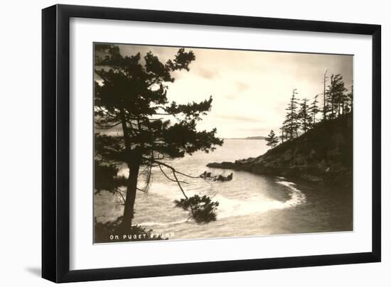 Puget Sound, Washington-null-Framed Art Print