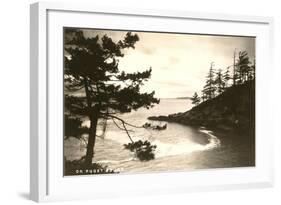 Puget Sound, Washington-null-Framed Art Print