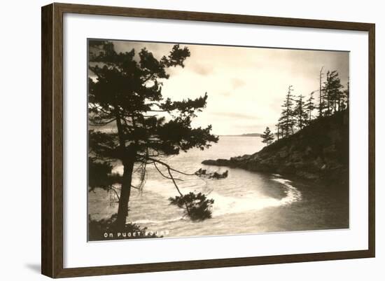 Puget Sound, Washington-null-Framed Art Print