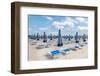 Puglia, Italy Beach Umbrellas-Richard Silver-Framed Photographic Print