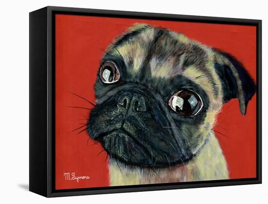 Pugly-Melissa Symons-Framed Stretched Canvas