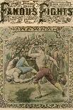 The Fight Between Tom Spring and Bill Neat, 1823-Pugnis-Framed Giclee Print