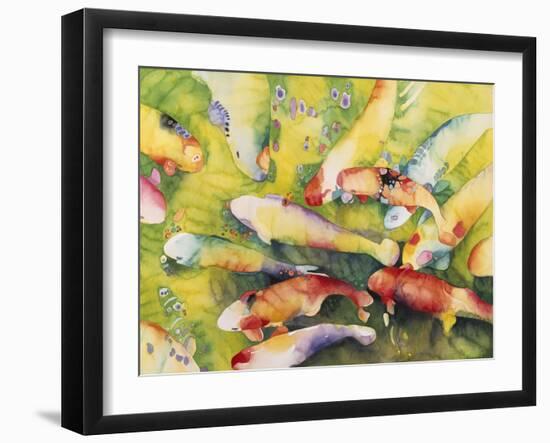 Pui's Fish-Mary Russel-Framed Giclee Print