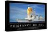 Puissance De Tir: Citation Et Affiche D'Inspiration Et Motivation-null-Stretched Canvas