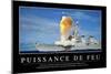 Puissance De Tir: Citation Et Affiche D'Inspiration Et Motivation-null-Mounted Photographic Print