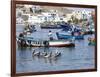 Pukusana (Pucusana) fishing village, Peru, South America-Peter Groenendijk-Framed Photographic Print