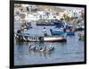 Pukusana (Pucusana) fishing village, Peru, South America-Peter Groenendijk-Framed Photographic Print