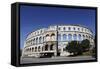 Pula Arena, a Roman Amphitheatre, Constructed from 27BC to 68Ad, Pula, Istria, Croatia, Europe-Stuart Forster-Framed Stretched Canvas
