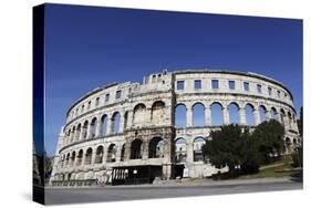 Pula Arena, a Roman Amphitheatre, Constructed from 27BC to 68Ad, Pula, Istria, Croatia, Europe-Stuart Forster-Stretched Canvas