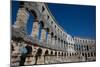 Pula Arena, Roman Amphitheater, constructed between 27 BC and 68 AD, Pula, Croatia, Europe-Richard Maschmeyer-Mounted Photographic Print