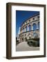 Pula Arena, Roman Amphitheater, constructed between 27 BC and 68 AD, Pula, Croatia, Europe-Richard Maschmeyer-Framed Photographic Print