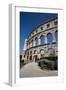 Pula Arena, Roman Amphitheater, constructed between 27 BC and 68 AD, Pula, Croatia, Europe-Richard Maschmeyer-Framed Photographic Print