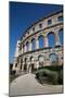 Pula Arena, Roman Amphitheater, constructed between 27 BC and 68 AD, Pula, Croatia, Europe-Richard Maschmeyer-Mounted Photographic Print