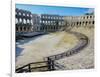 Pula, Istria County, Croatia. The Roman amphitheatre.-null-Framed Photographic Print
