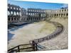 Pula, Istria County, Croatia. The Roman amphitheatre.-null-Mounted Photographic Print