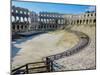 Pula, Istria County, Croatia. The Roman amphitheatre.-null-Mounted Photographic Print