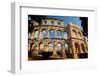 Pula, Istria County, Croatia. The Roman amphitheatre.-null-Framed Photographic Print